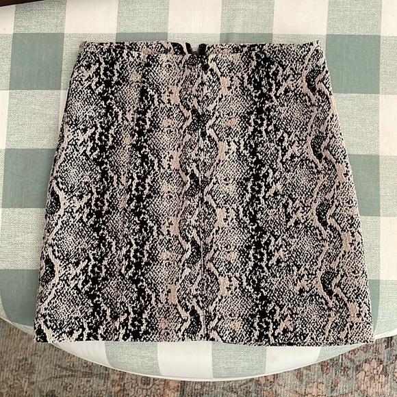 Free People Snake Mini Skirt, FP women’s snakeskin eras tour concert outfit - Picture 2 of 7